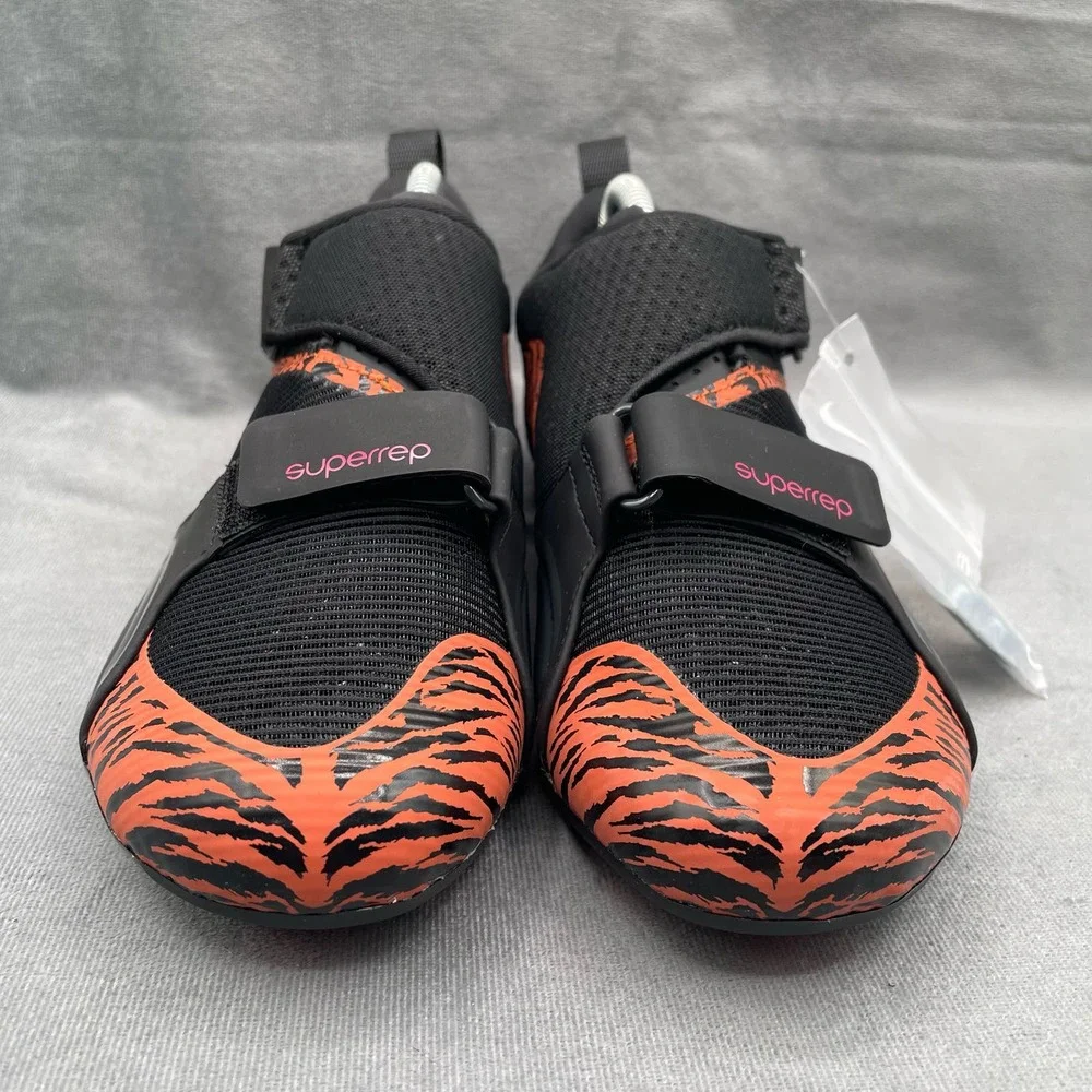Nike SuperRep Cycle‎ Women’s Indoor Cycling Shoes Black Orange Size 6